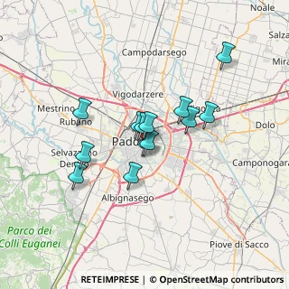 Mappa Via Alvise Cornaro, 35128 Padova PD, Italia (5.19692)