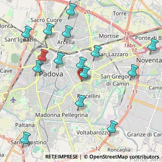 Mappa Via Alvise Cornaro, 35128 Padova PD, Italia (2.412)