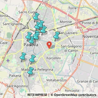 Mappa Via Alvise Cornaro, 35128 Padova PD, Italia (1.91)