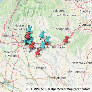 Mappa Via Catena, 37042 Caldiero VR, Italia (12.6885)