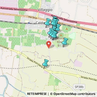 Mappa Via Catena, 37042 Caldiero VR, Italia (0.7475)