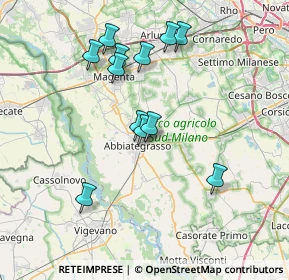 Mappa Viale Papa Paolo VI, 20081 Abbiategrasso MI, Italia (6.9175)