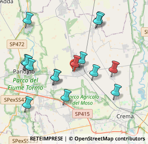 Mappa Via Gorizia, 26017 Trescore Cremasco CR, Italia (3.99333)