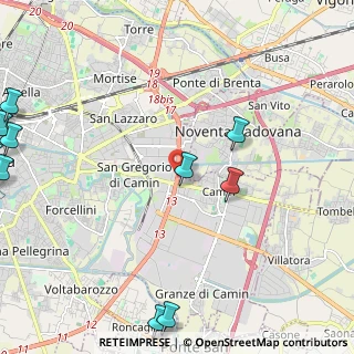Mappa Corso Argentina, 35127 Padova PD, Italia (3.63923)
