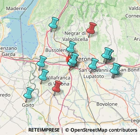 Mappa Verona Aeroporto, 37060 Caselle VR, Italia (13.614)