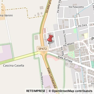 Mappa Via Salvo D'Acquisto, 2, 26025 Pandino, Cremona (Lombardia)