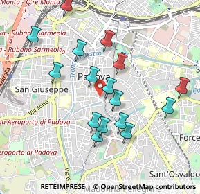 Mappa Via Rialto, 35122 Padova PD, Italia (0.90813)