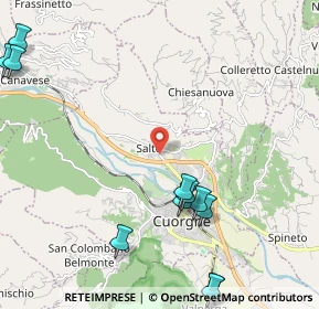 Mappa 3 Via F.lli Rosselli Cuorgnè To, 10082 Cuorgnè TO, Italia (2.86273)