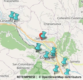Mappa 3 Via F.lli Rosselli Cuorgnè To, 10082 Cuorgnè TO, Italia (2.33273)