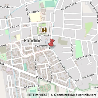 Mappa Via Circonvallazione C, 10, 26025 Pandino, Cremona (Lombardia)