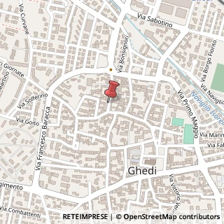 Mappa Via Carlo Alberto, 13, 25016 Ghedi, Brescia (Lombardia)