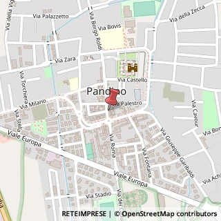 Mappa Via Umberto I°, 81, 26025 Pandino, Cremona (Lombardia)