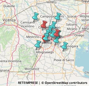 Mappa Piazzale Porta S. Giovanni, 35141 Padova PD, Italia (8.53154)