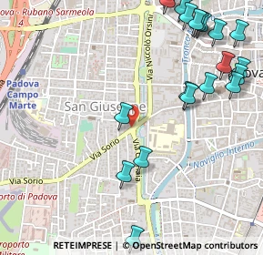 Mappa Piazzale Porta S. Giovanni, 35141 Padova PD, Italia (0.698)
