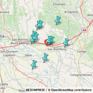 Mappa Via Don Tommaso Micheletto, 37038 Soave VR, Italia (5.76636)