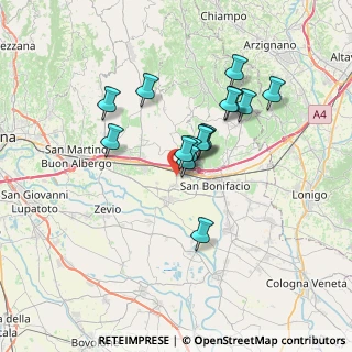 Mappa Via Don Tommaso Micheletto, 37038 Soave VR, Italia (5.62733)