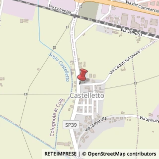 Mappa Via Caduti sul Lavoro, 1, 37038 Soave, Verona (Veneto)