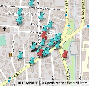 Mappa Via Monte Grappa, 35141 Padova PD, Italia (0.1)