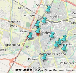Mappa Via Monte Grappa, 35141 Padova PD, Italia (1.74)