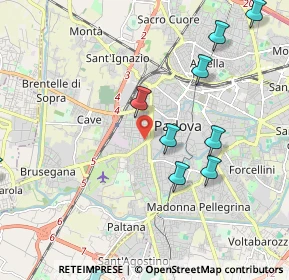 Mappa 35141 Padova PD, Italia (2.85833)