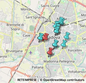 Mappa Via Monte Grappa, 35141 Padova PD, Italia (1.30176)