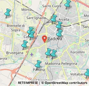 Mappa 35141 Padova PD, Italia (2.2325)