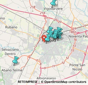 Mappa 35141 Padova PD, Italia (2.52417)