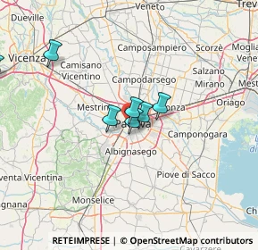 Mappa Via Monte Grappa, 35141 Padova PD, Italia (29.10182)