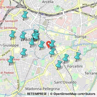 Mappa Via Santa Caterina, 35121 Padova PD, Italia (0.97235)