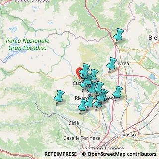 Mappa SP 460, 10082 Cuorgnè TO, Italia (11.28188)