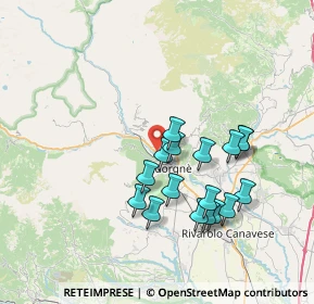 Mappa SP 460, 10082 Cuorgnè TO, Italia (6.63588)