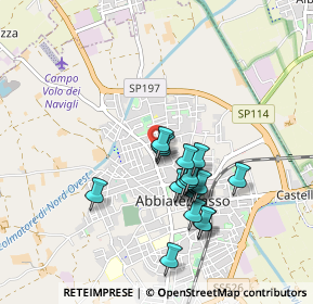 Mappa Via Generale Antonio Cantore, 20081 Abbiategrasso MI, Italia (0.75737)