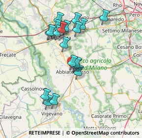 Mappa Via Generale Antonio Cantore, 20081 Abbiategrasso MI, Italia (6.83211)