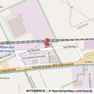 Mappa Via Ravello, 8, 20080 Vermezzo, Milano (Lombardia)