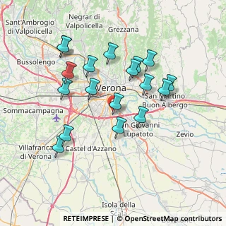 Mappa Str. le Grazie, 37134 Verona VR, Italia (7.065)