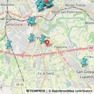 Mappa Str. le Grazie, 37134 Verona VR, Italia (3.2385)