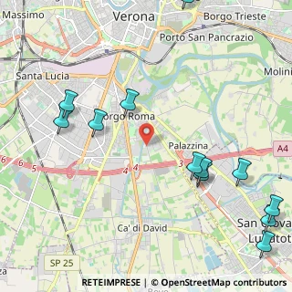 Mappa Str. le Grazie, 37134 Verona VR, Italia (2.8125)
