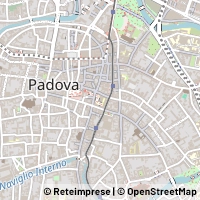 Mapa Padova