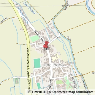 Mappa Via Pier Lombardo (Lumellogno),  27, 28100 Novara, Novara (Piemonte)