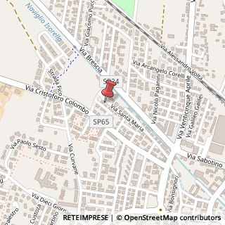Mappa Via Santa Maria, 14, 25016 Ghedi, Brescia (Lombardia)