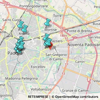 Mappa Via della Croce Rossa, 35129 Padova PD, Italia (2.25474)