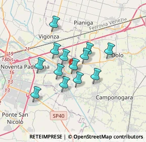 Mappa Via Barbariga S.P, 30039 Stra VE, Italia (2.60923)