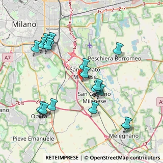 Mappa Via Ticino, 20097 San Donato Milanese MI, Italia (4.2525)