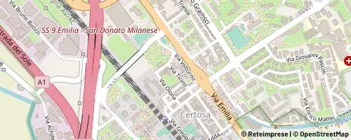 Mappa San Donato Milanese