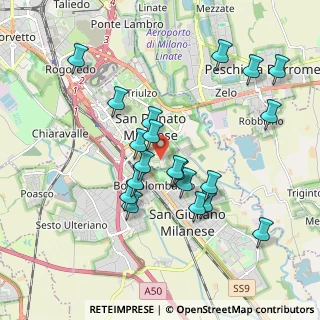 Mappa Via Giovanni Pascoli, 20097 San Donato Milanese MI, Italia (1.837)