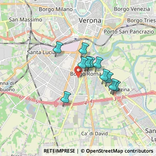 Mappa Via Merciari, 37135 Verona VR, Italia (1.29091)