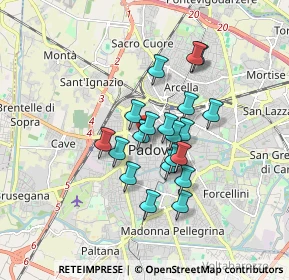 Mappa Via Carlo Leoni, 35139 Padova PD, Italia (1.282)