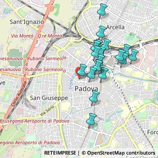 Mappa Via Carlo Leoni, 35139 Padova PD, Italia (0.8445)