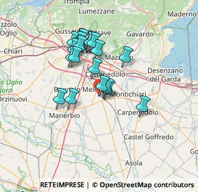 Mappa Via Niccolò Paganini, 25016 Ghedi BS, Italia (11.4025)