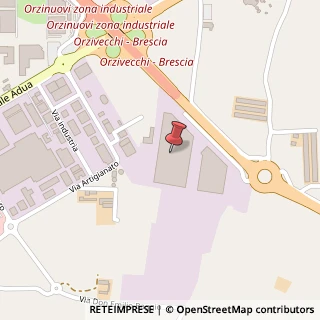 Mappa Via Artigianato, 27, 25034 Orzinuovi, Brescia (Lombardia)
